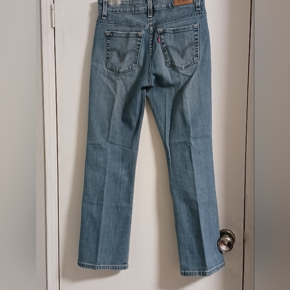 Levis 515 Jeans Boot Cut Womens Size 4 petite short VGC - Picture 3 of 15